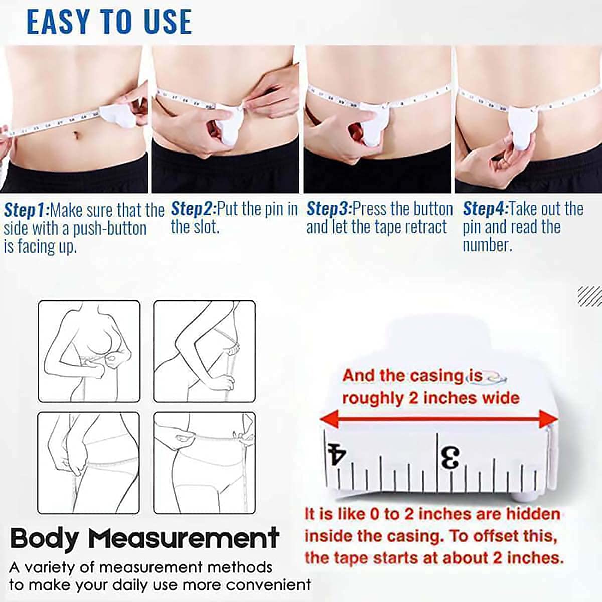 Body Measuring Tape - FitMe